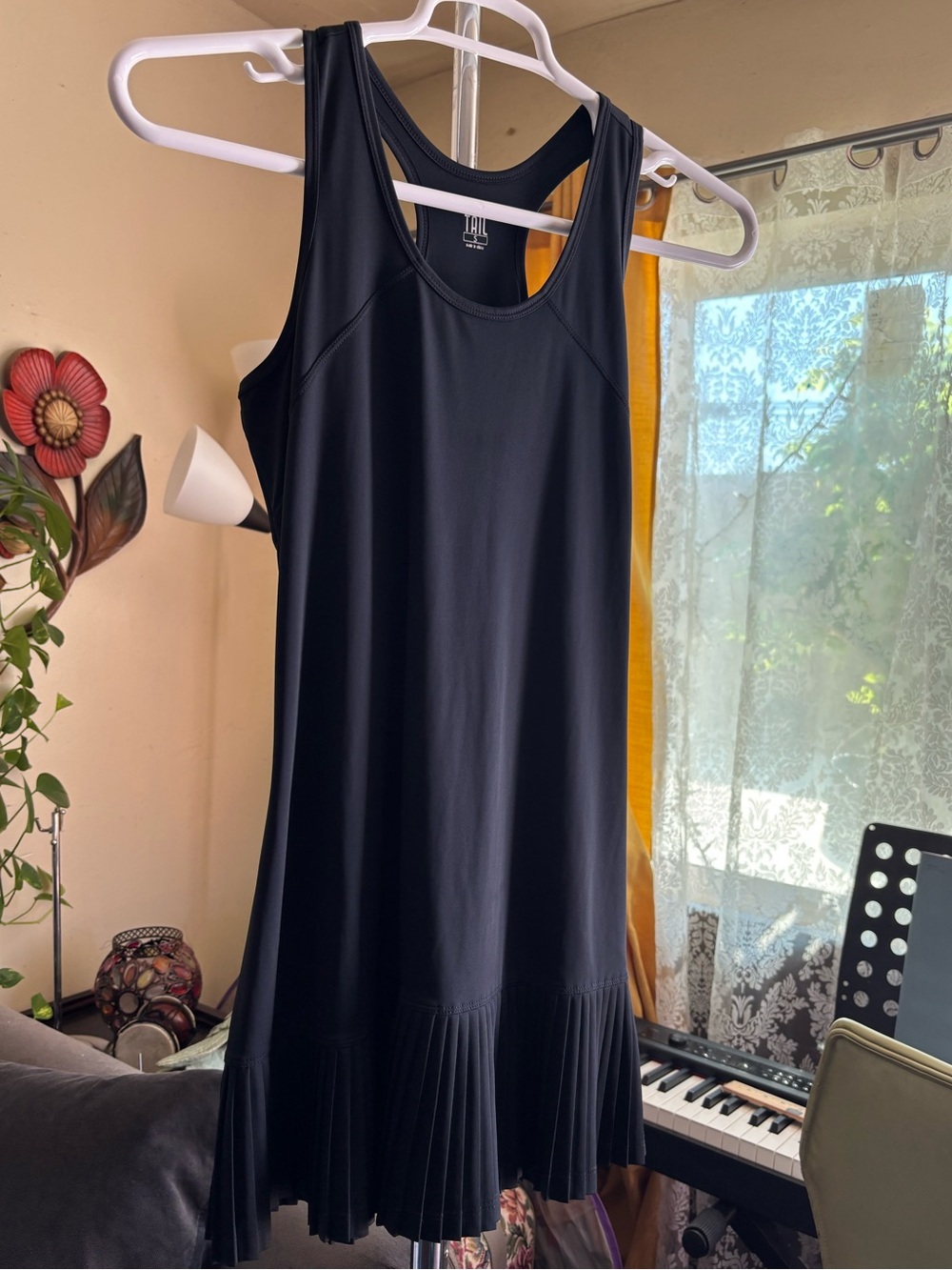 Tail Essential Coletta Tennis Racerback Dress Black Size S